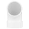 Charlotte Pipe And Foundry Charlotte Pipe Schedule 40 4 in. Hub X 4 in. D Spigot PVC 90 Degree Street Elbow 1 pk PVC003021400 - alternate 5